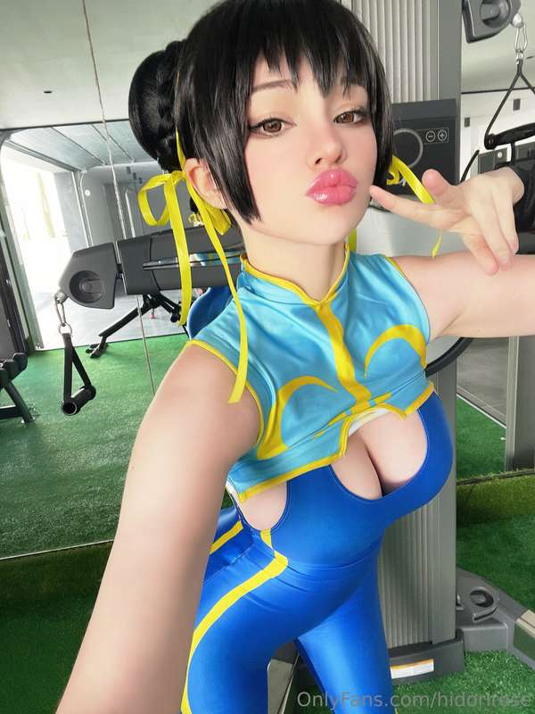 Hidori Rose -Chun Li Gym Fuck